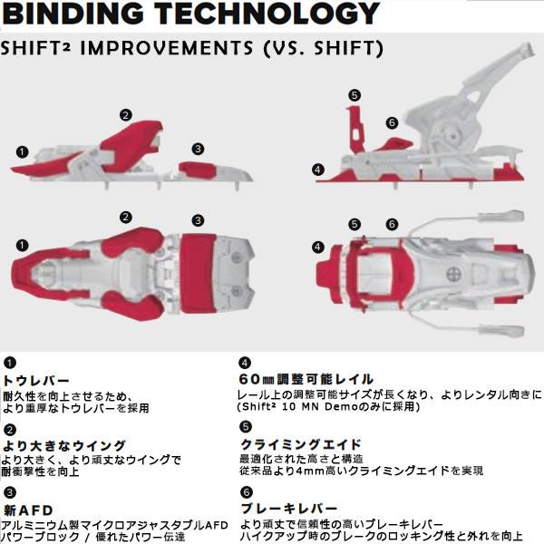 SALOMON（サロモン） ビンディング S/LAB SHIFT2 13 MN Blk-Sil Met