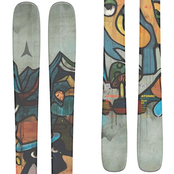 アトミック スキー板 BENT 85 (25-26 2026) + 26 マーカー SQUIRE 10 (スキー板 ビンディングセット) atomic ski 日本正規品の画像