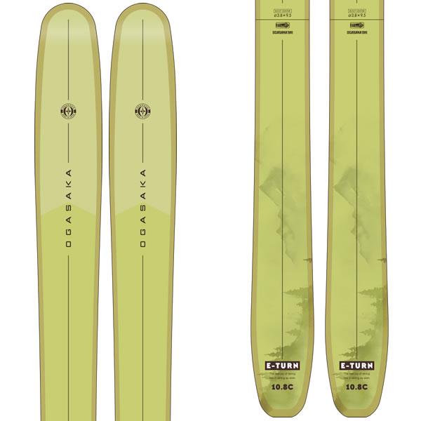 OGASAKA　TC-SR　スキー板180㎝ OGASAKA TC-SR スキー板180cm 大回りモデル ビンディング付き | ヤマダ