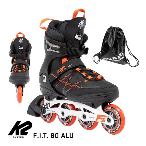 K2 インラインスケート 大人 F.I.T. 80 ALU Mens ケーツー 男性用 I220201501 K2 Skates 日本正規品 保証書あり   爆買