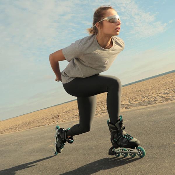 K2 (21-26cm販売) インラインスケート 大人 ALEXIS 80 ALU Womens 