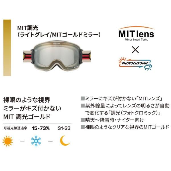 SWANS（スワンズ） スキーゴーグル 調光レンズ RIDGELINE RL-MDH-CMIT
