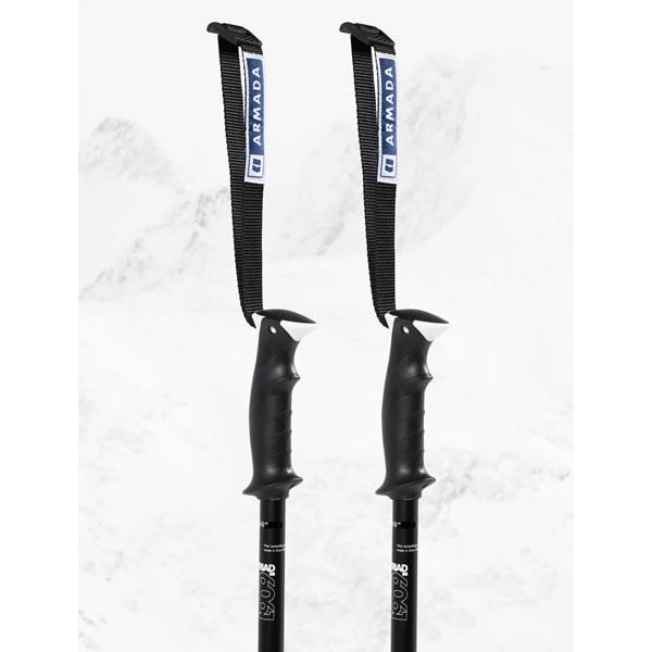 ARMADA（アルマダ） スキーポール TRIAD BB Black ブラック×レッド