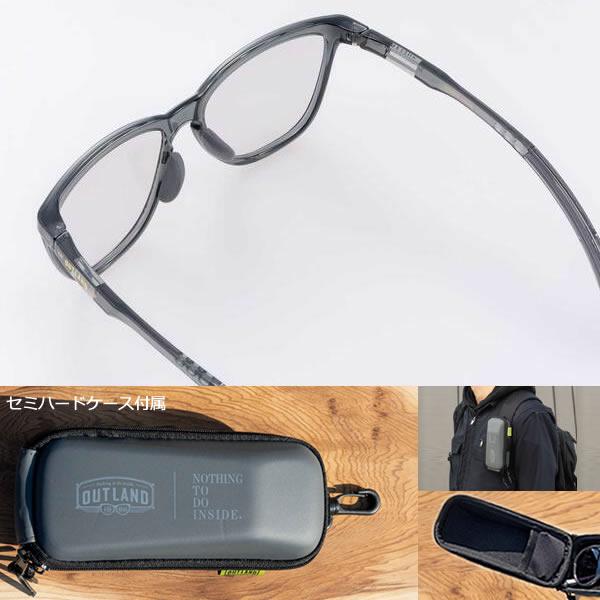 今だけおまけ付・OUTLAND 調光サングラス OL600-4566Z GRY / BAATARA クリアソリッドグレイ / 調光クリアtoスモーク アウトランド 山本光学 ゴルフ 釣り 爆買の画像
