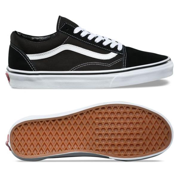 バンズ オールドスクール ブラックホワイト VANS OLD SKOOL BLACK