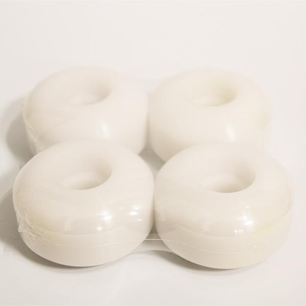 スケボー ウィール WEBSPORTS オリジナル ホワイト 52mm 硬さ99a