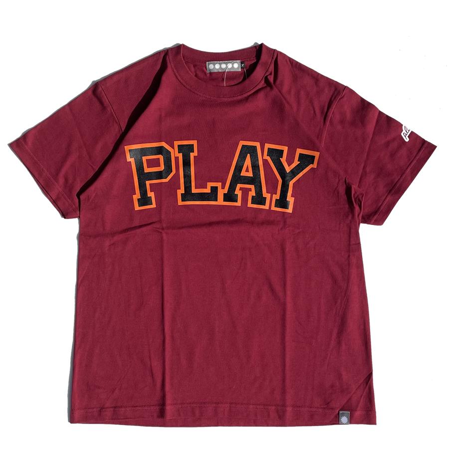 PLAY DESIGN プレイデザイン / P01 プレイ 半袖Tシャツ COLLGE TEE 