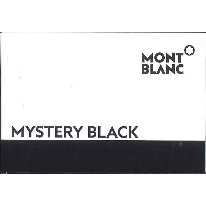 メール便OK】モンブラン カートリッジインク MYSTERY BLACK 1箱8本入