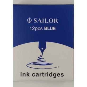 【メール便ＯＫ】セーラー　 カートリッジインク　BLUE 　1箱12本入　13-0404-140 | セーラー万年筆