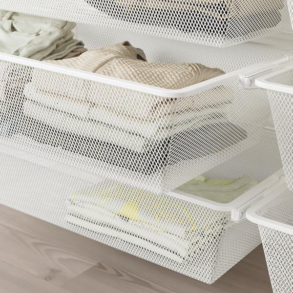 [IKEA/イケア/通販]BOAXEL ボーアクセルメッシュバスケット, ホワイト,60x40x15 cm[D](00453529) |  | 01