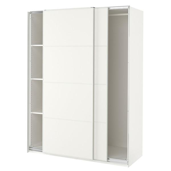 [IKEA/イケア/通販]PAX パックス / MEHAMN メーハムンワードローブ, ホワイト/両面仕様 ホワイト,150x66x201 cm[5](09429785) | 