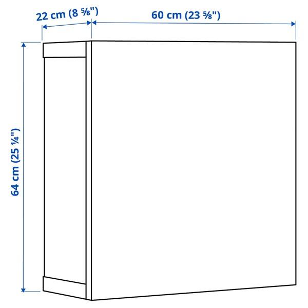 [IKEA/イケア/通販]BESTA ベストー壁取り付け式キャビネットコンビネーション, ホワイト/カルヴィーケン ライトグレー,60x22x64 cm[5](09441570) |  | 02