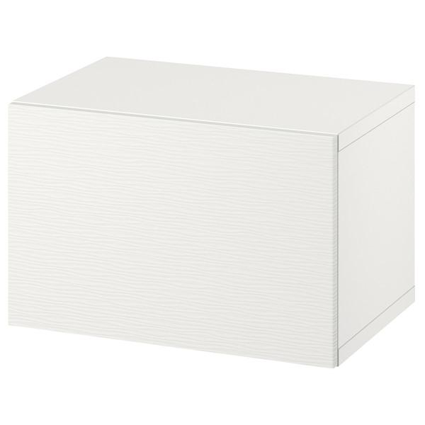 [IKEA/イケア/通販]BESTA ベストー壁取り付け式キャビネットコンビネーション, ホワイト/ラクスヴィーケン,60x42x38 cm[4](09441645) | 