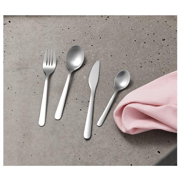 [IKEA/イケア/通販]FORNUFT フォルヌフト カトラリー24点セット, ステンレススチール[A](10177569) |  | 03