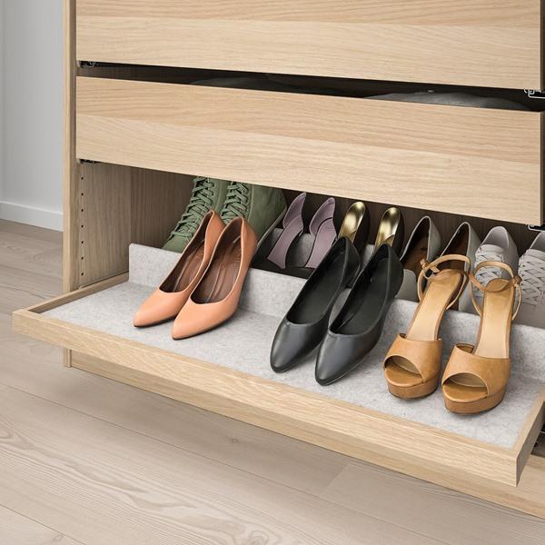 【IKEA/イケア/通販】KOMPLEMENT コムプレメント 引き出し式トレイ, ホワイトステインオーク調,…[F](10246389) |  | 02