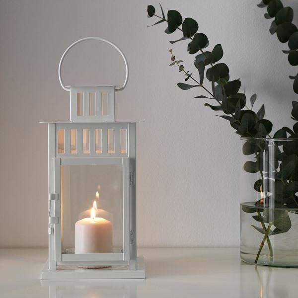 [IKEA/イケア/通販]BORRBY ボッルビーブロックキャンドル用ランタン, 室内/屋外用 ホワイト,28 cm[B](10270143) |  | 02
