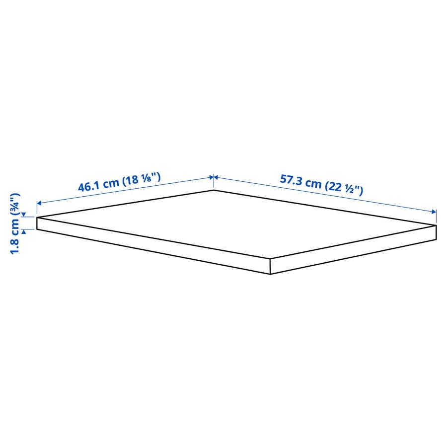 [IKEA/イケア/通販]KOMPLEMENT コムプレメント 棚板, ホワイト, 50x58 cm[D](10277960) |  | 04