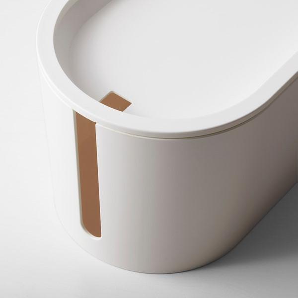 【IKEA/イケア/通販】ROMMA ロマ ケーブルマネジメントボックス ふた付き, ホワイト[AB](10289835) |  | 02