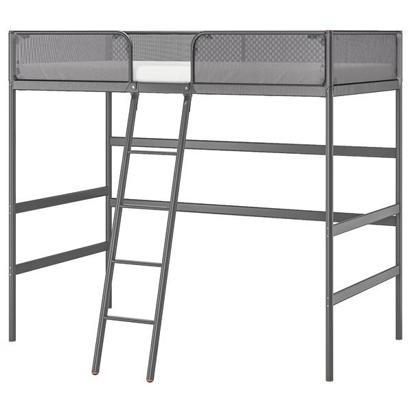 【IKEA/イケア/通販】TUFFING トゥッフィング ロフトベッドフレーム, ダークグレー[LE](10299448) | 