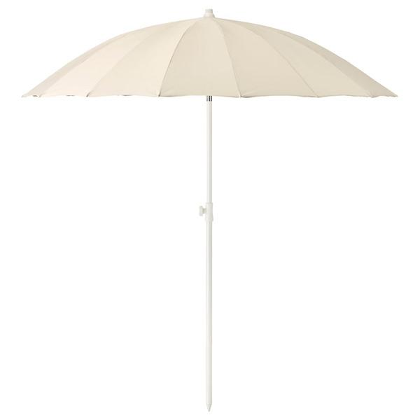 【IKEA/イケア/通販】SAMSO サムソー パラソル, 角度調節可能/ベージュ[E](10311817) | 