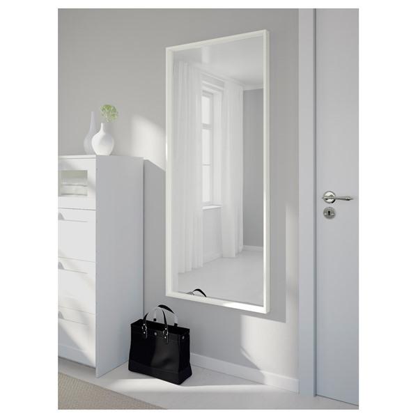 【IKEA/イケア/通販】NISSEDAL ニッセダール ミラー, ホワイト[J](10320322) |  | 01