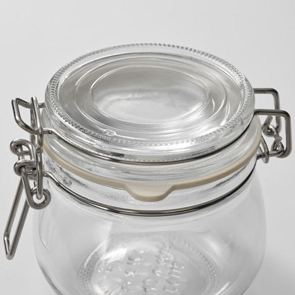 【IKEA/イケア/通販】KORKEN コルケン ふた付き容器, クリアガラス[A](10325112) |  | 03