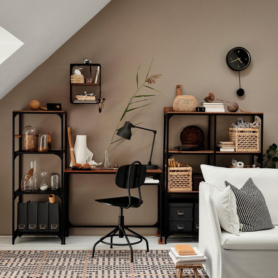 [IKEA/イケア/通販]FJALLBO フィエルボ シェルフユニット, ブラック, 100x136 cm[H](10339294) |  | 04