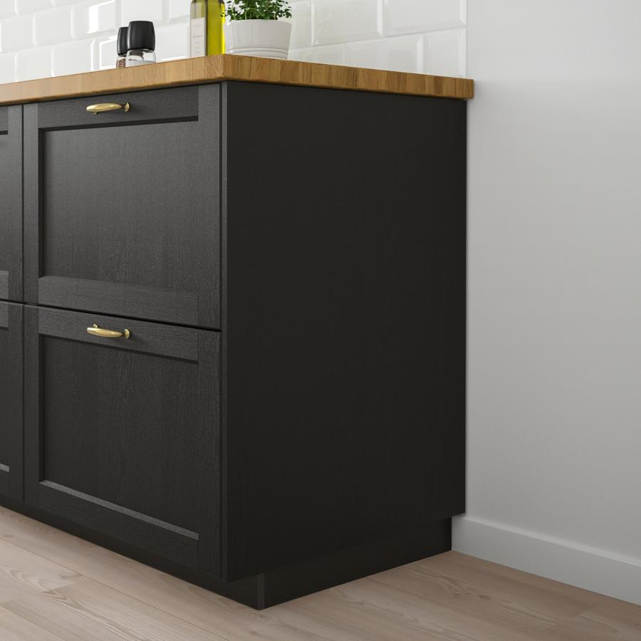[IKEA/イケア/通販]LERHYTTAN レルヒッタン カバーパネル, ブラックステイン, 63x220 cm[L](10356009) |  | 03