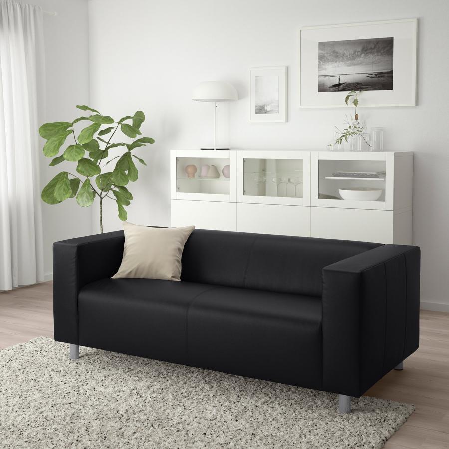 IKEA クリッパン ソファー 「値下げ中」 KLIPPAN クリッパン 2人掛けソファ, ロングバン ブライトイエロー - IKEA