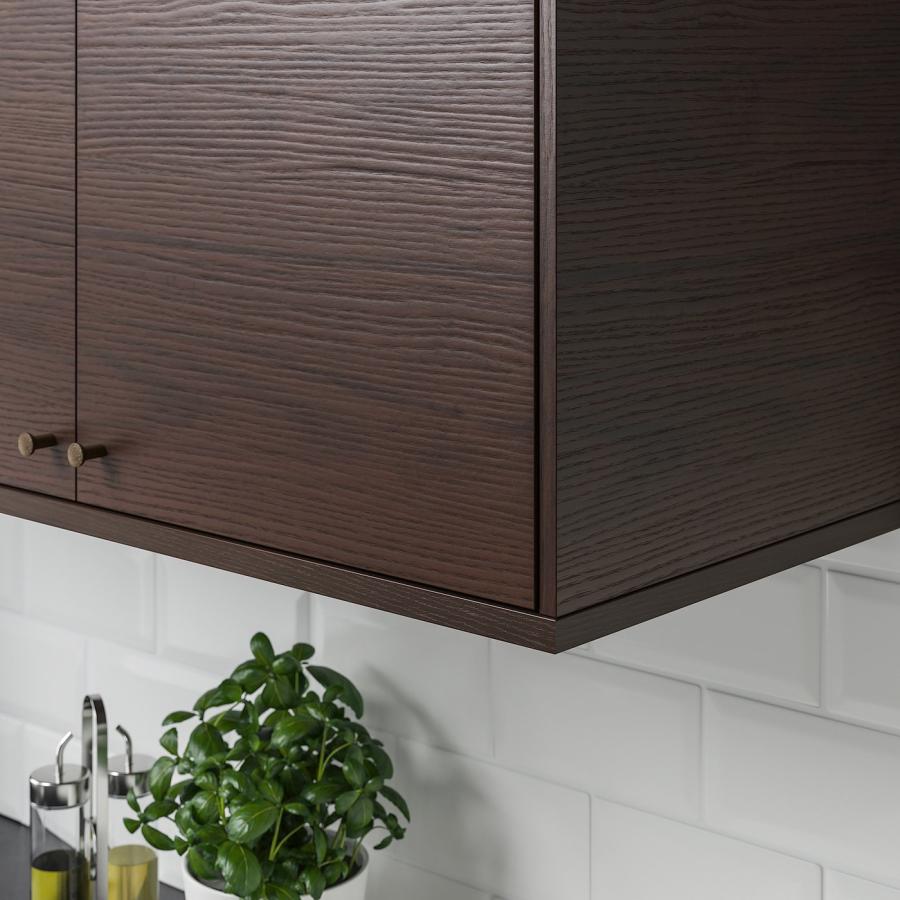 [IKEA/イケア/通販]ASKERSUND アスケルスンド 面取Rデコストリップ/モールディング, ダークブラウン アッシュ調, 221 cm[K](10425178) |  | 02