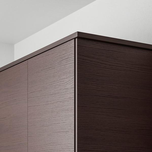 [IKEA/イケア/通販]ASKERSUND アスケルスンド 面取Rデコストリップ/モールディング, ダークブラウン アッシュ調, 221 cm[K](10425178) |  | 03