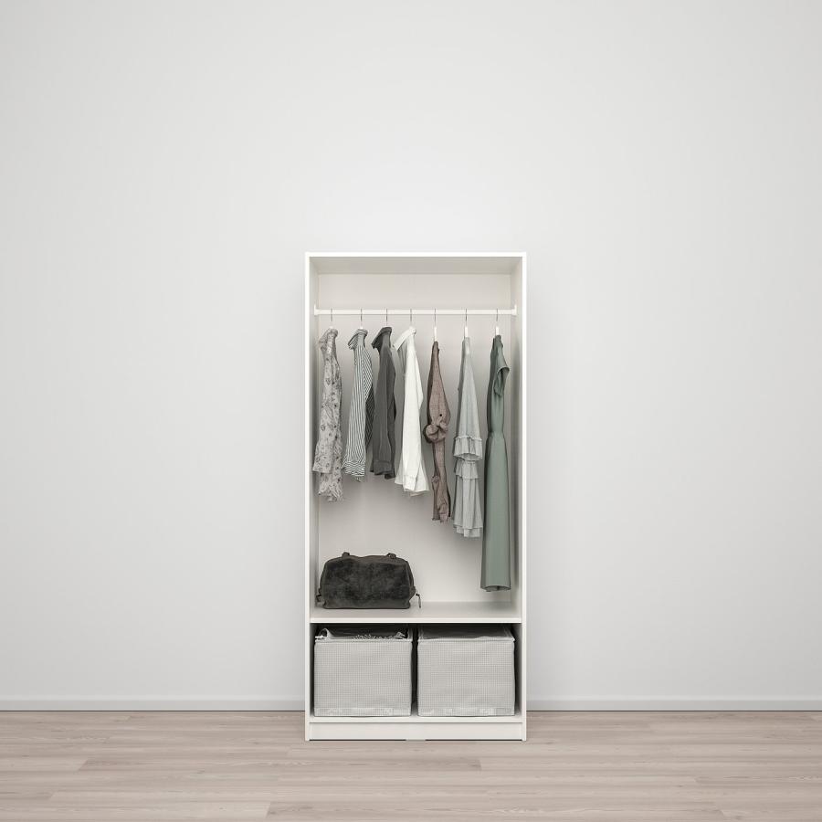 [IKEA/イケア/通販]KLEPPSTAD クレップスタード ワードローブ 扉2枚付, ホワイト[KK](10437237) |  | 05