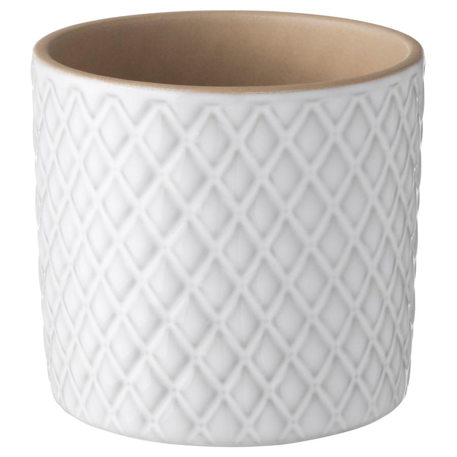 [IKEA/イケア/通販]CHIAFRON シーアフローン 鉢カバー, ホワイト, 9 cm[A](10441908) | 