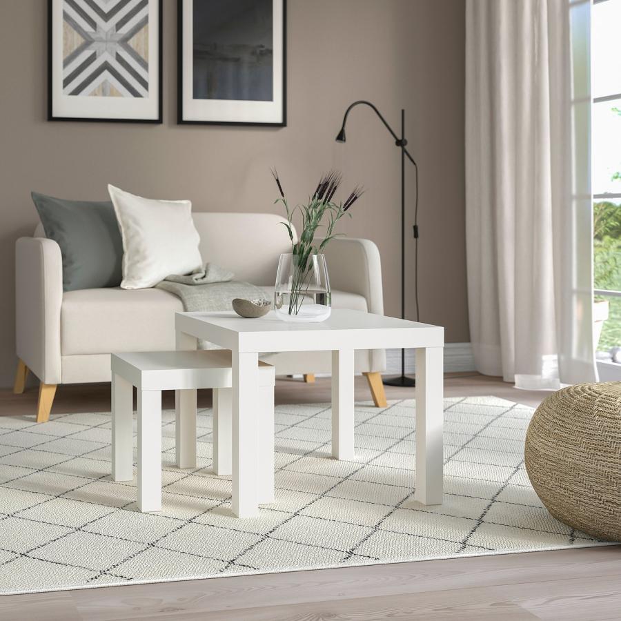 [IKEA/イケア/通販]LACK ラック サイドテーブル, ホワイト, 55x55 cm[E](10449909) |  | 01