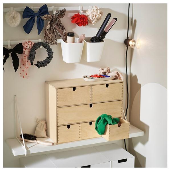 [IKEA/イケア/通販]SUNNERSTA スンネルスタレール フック4個＆小物入れ2個付き, ホワイト[C](10455151) |  | 02
