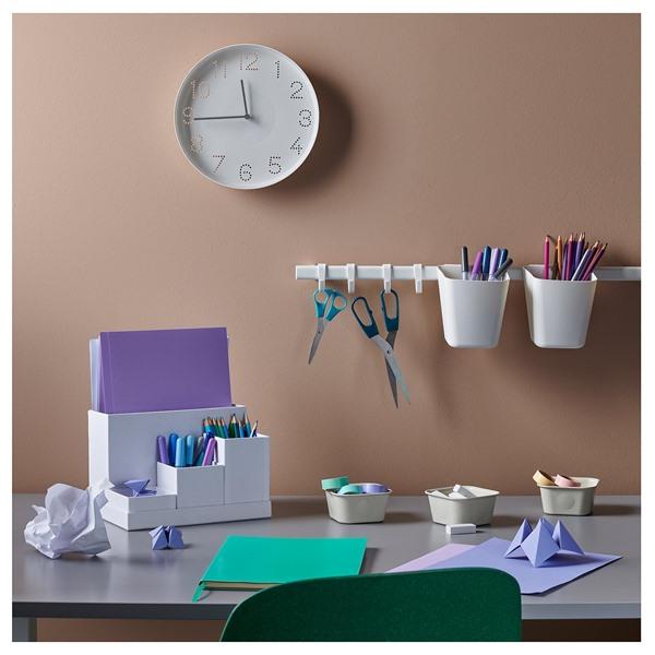 [IKEA/イケア/通販]SUNNERSTA スンネルスタレール フック4個＆小物入れ2個付き, ホワイト[C](10455151) |  | 03