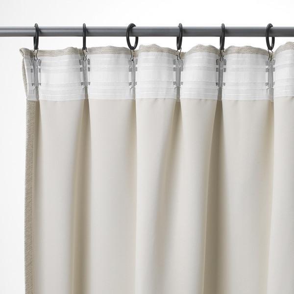 【IKEA/イケア/通販】KALAMONDIN カラモンディン 遮光カーテン（わずかに透光） 1組, ベージュ,…[B](10455354) |  | 02