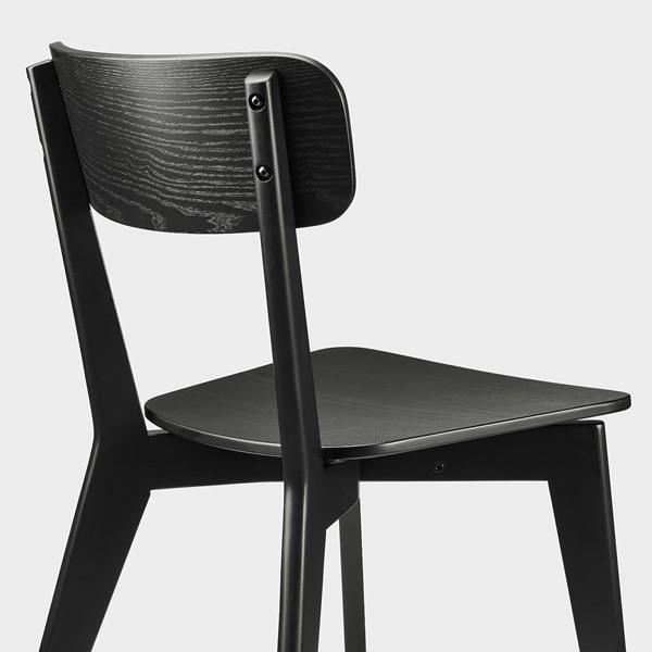 【IKEA/イケア/通販】LISABO リーサボー チェア, ブラック[G](10457230) |  | 01