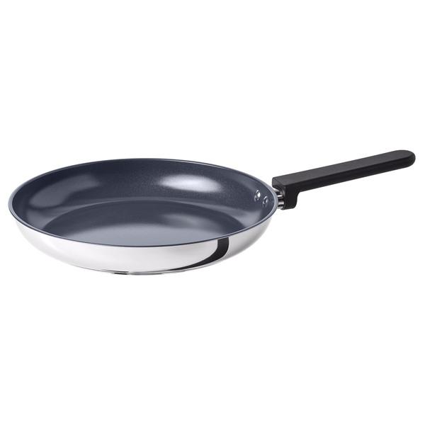 [IKEA/イケア/通販]MIDDAGSMAT ミッダグスマートフライパン, こびりつき防止加工/ステンレススチール,28 cm[C](10463698) | 