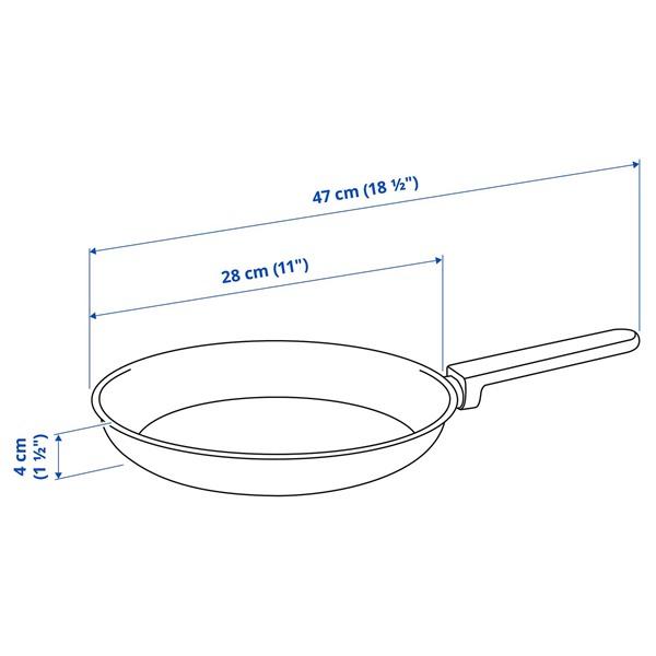 [IKEA/イケア/通販]MIDDAGSMAT ミッダグスマートフライパン, こびりつき防止加工/ステンレススチール,28 cm[C](10463698) |  | 07