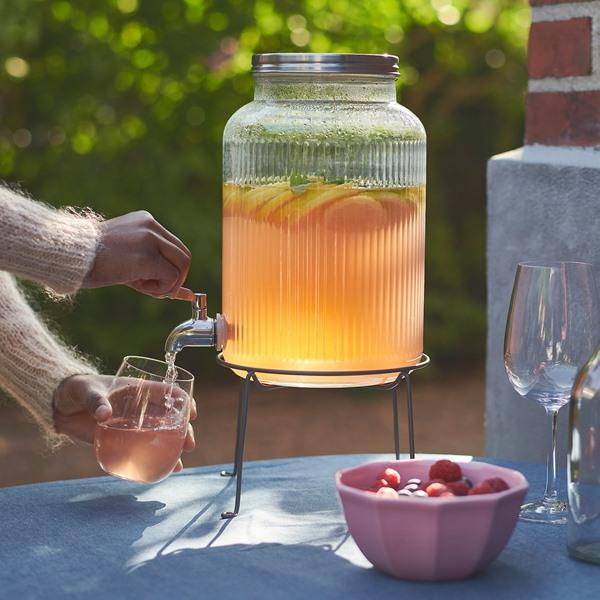 【IKEA/イケア/通販】VARDAGEN ヴァルダーゲン ドリンクサーバー用スタンド, ダークグレー…[A](10468120) |  | 01