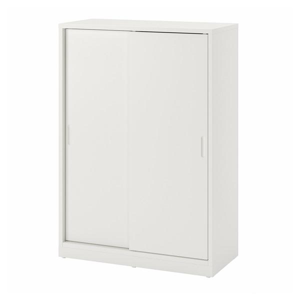 [IKEA/イケア/通販]TONSTAD トンスタードキャビネット 引き戸付, オフホワイト,81x37x116 cm[FF](10488887) | 