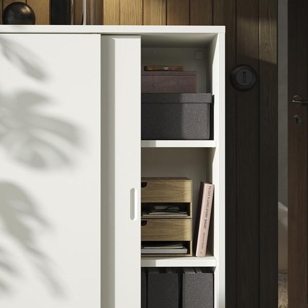 [IKEA/イケア/通販]TONSTAD トンスタードキャビネット 引き戸付, オフホワイト,81x37x116 cm[FF](10488887) |  | 04
