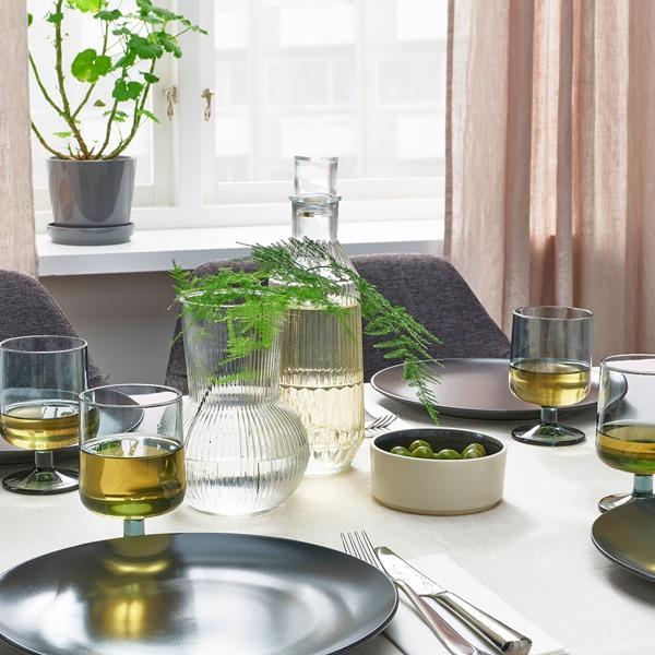 【IKEA/イケア/通販】OMBONAD オンボナド ゴブレット, グレー[A](10504651) |  | 03