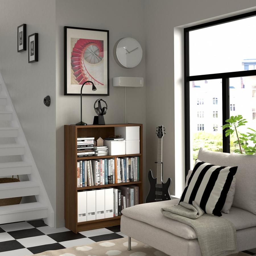 [IKEA/イケア/通販]BILLY ビリー 本棚, ブラウン ウォールナット調, 80x28x106 cm[E](10508649) |  | 02