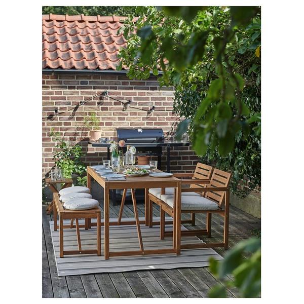 [IKEA/イケア/通販]NAMMARO ネッマローベンチ 屋外用, ライトブラウンステイン,120 cm[G](10510341) |  | 02