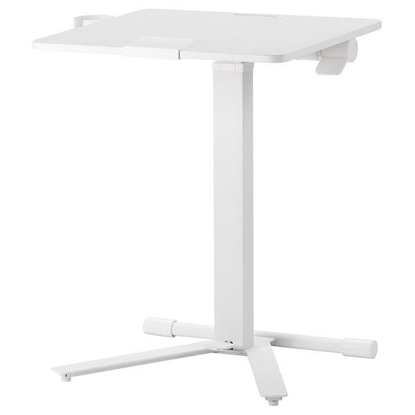 [IKEA/イケア/通販]MITTZON ミッツォーンラップトップテーブル キャスター付き, ホワイト,66x50 cm[F](10515602) | 