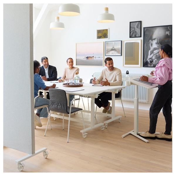 [IKEA/イケア/通販]MITTZON ミッツォーンラップトップテーブル キャスター付き, ホワイト,66x50 cm[F](10515602) |  | 02