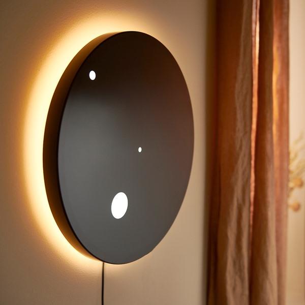 【IKEA/イケア/通販】OBEGRANSAD オーベグレンサッド 時計, USB ブラック[C](10526587) |  | 01