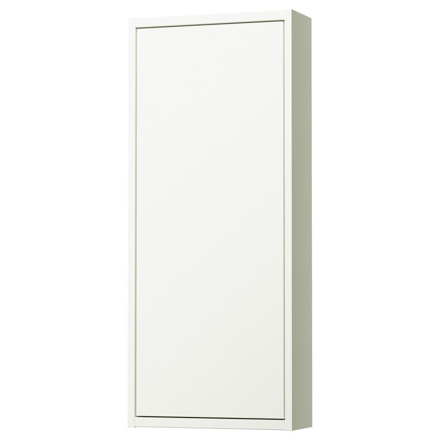 [IKEA/イケア/通販]HAVBACK ハーヴベック ウォールキャビネット 扉付き, ホワイト, 40x15x95 cm[E](10535167) | 